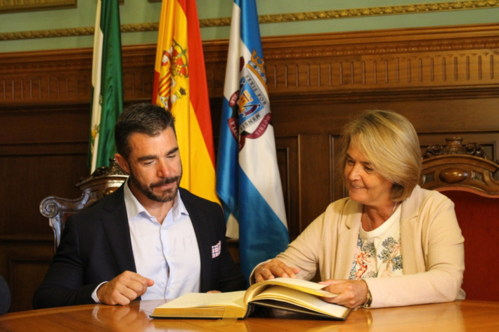 El director del Instituto Cervantes de Salvador de Baha y Recife en Brasil visita Motril